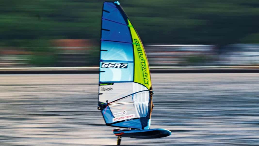 Foil-Wende lernen an einem Tag? Nico Prien auf einer Mission