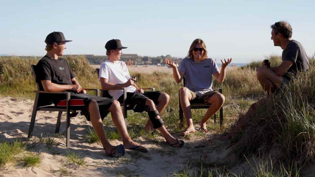 "The Line Up" with Michi Rossmeier: Mental blocks in wingfoiling - podcast about fear and flow