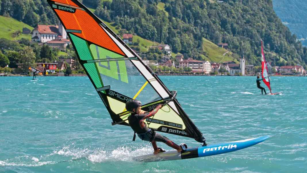 Patrik Micro Ride 115: Kinderboard für Gleitsurfen und erste Manöver