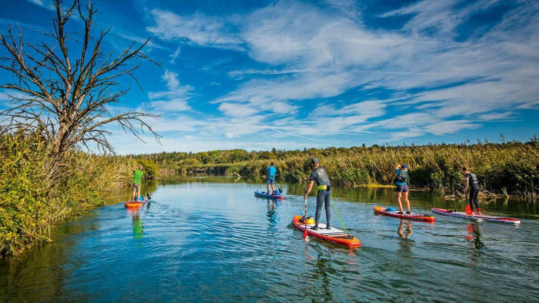 Tour tip Ammersee: With SUP and bike along the Amper