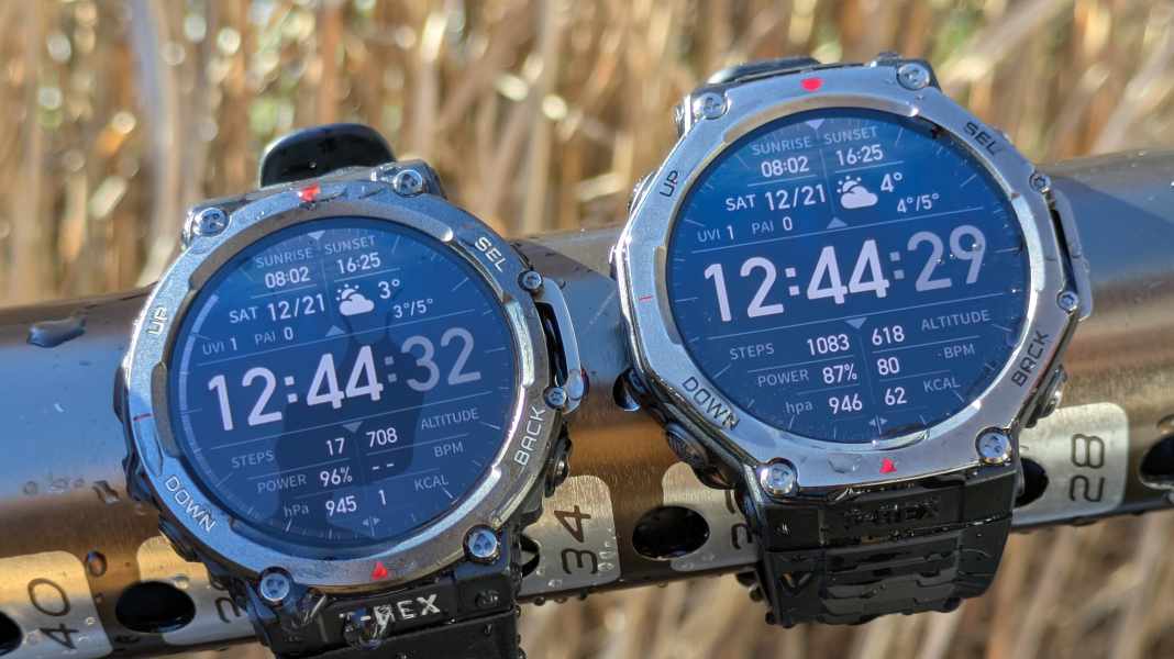 Amazfit jetzt mit Komoot: Die Outdoor-GPS-Uhr T-Rex 3 mit neuen Funktionen