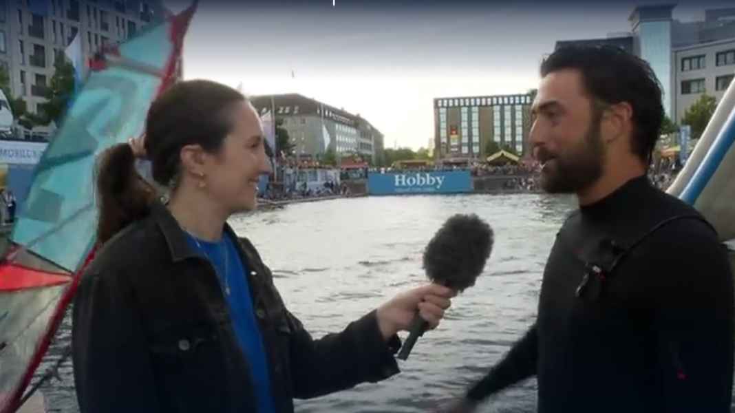 Kieler Woche: Tow-in freestyler on NDR