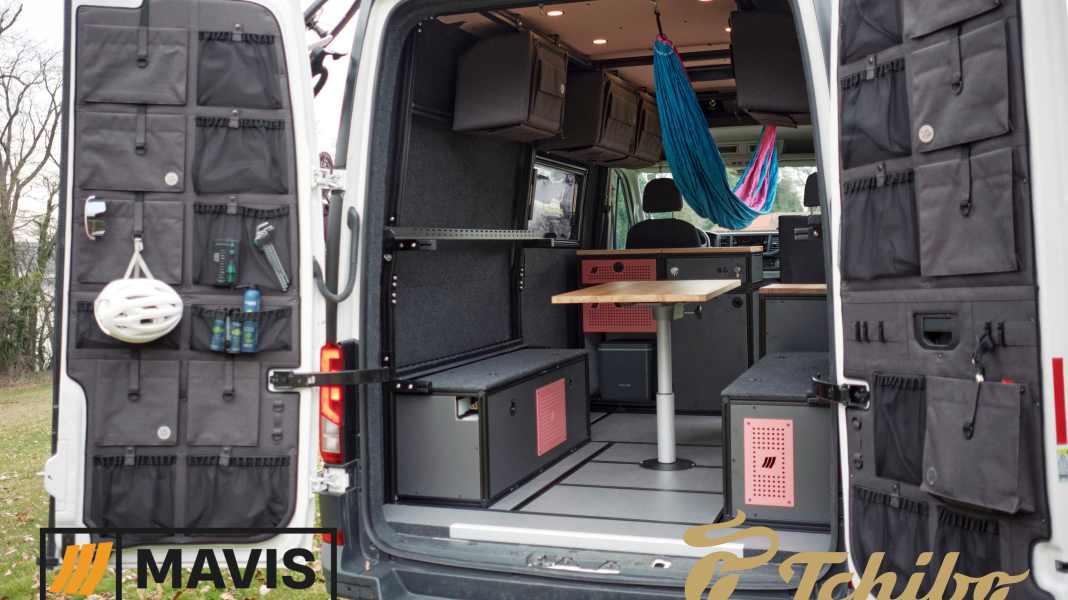 Camping & Vanlife: Modular van conversion system at Tchibo