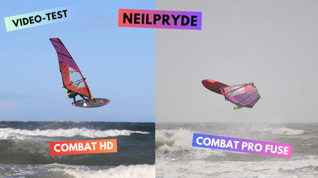 Wavesegel 2026: NeilPryde Combat HD vs. Pro Fuse im Video-Test
