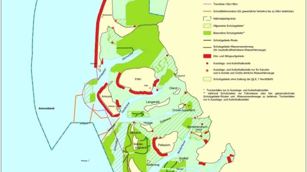 Wing ban in the Wadden Sea National Park - review in 10 years?