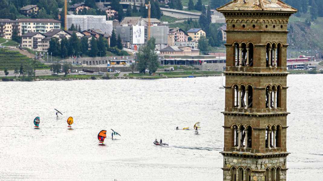 Ensis Engadinwing - Day 2: Surf races in shaky conditions
