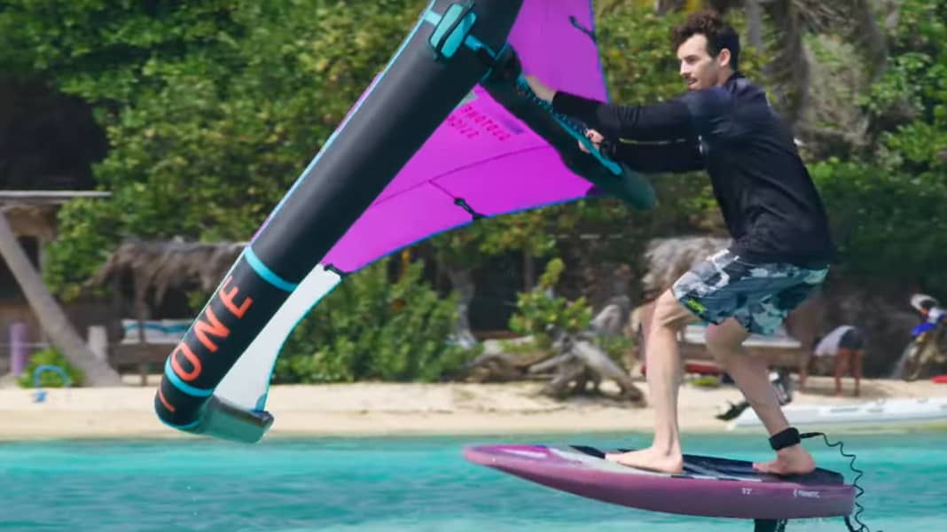 Das Pumpen beim Wingfoilen – so pumpst du Foil und Wing!