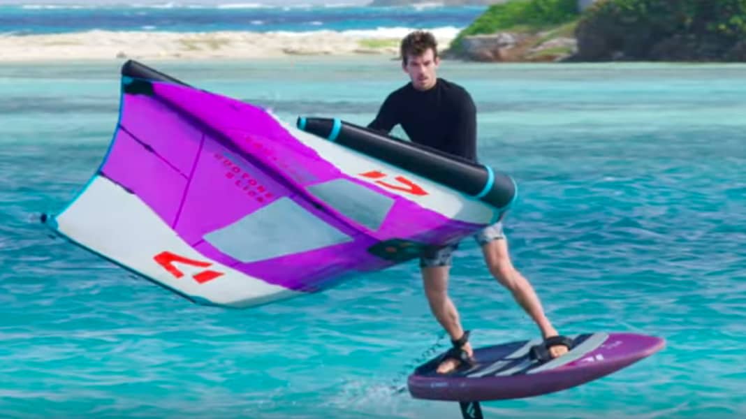 Race Jibe - the sporty jibe on the wingfoil