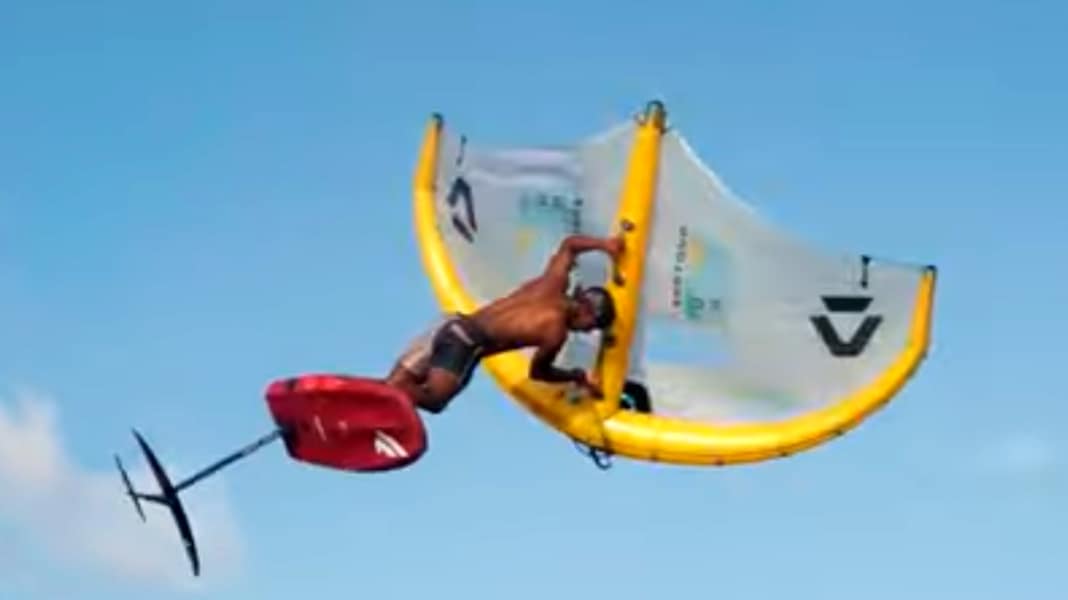 Wesley Brito - Wingfoil newcomer from Cape Verde