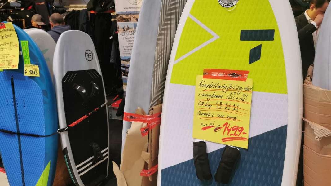 boot 2023: The trade fair bargains for wingsurfers