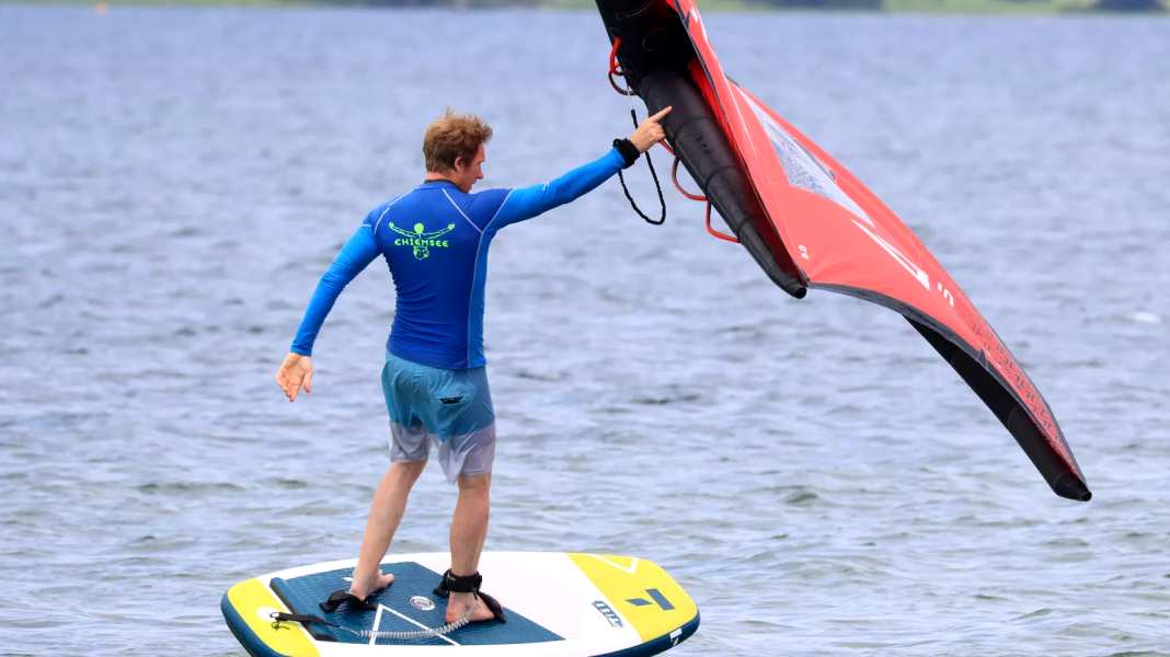 Tahe Aria Air - the inflatable wingboard in the test