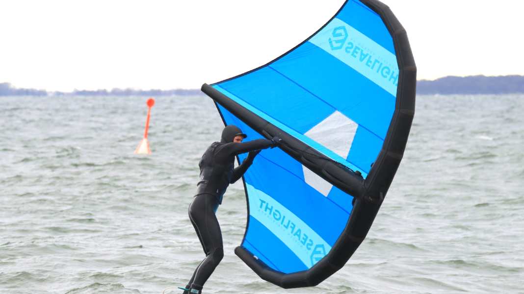 Wave wing with shallow water suitability? The Seaflight Surf Wing in the test