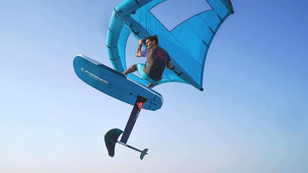 Starboard Foil X Wing - the crossover board in the test