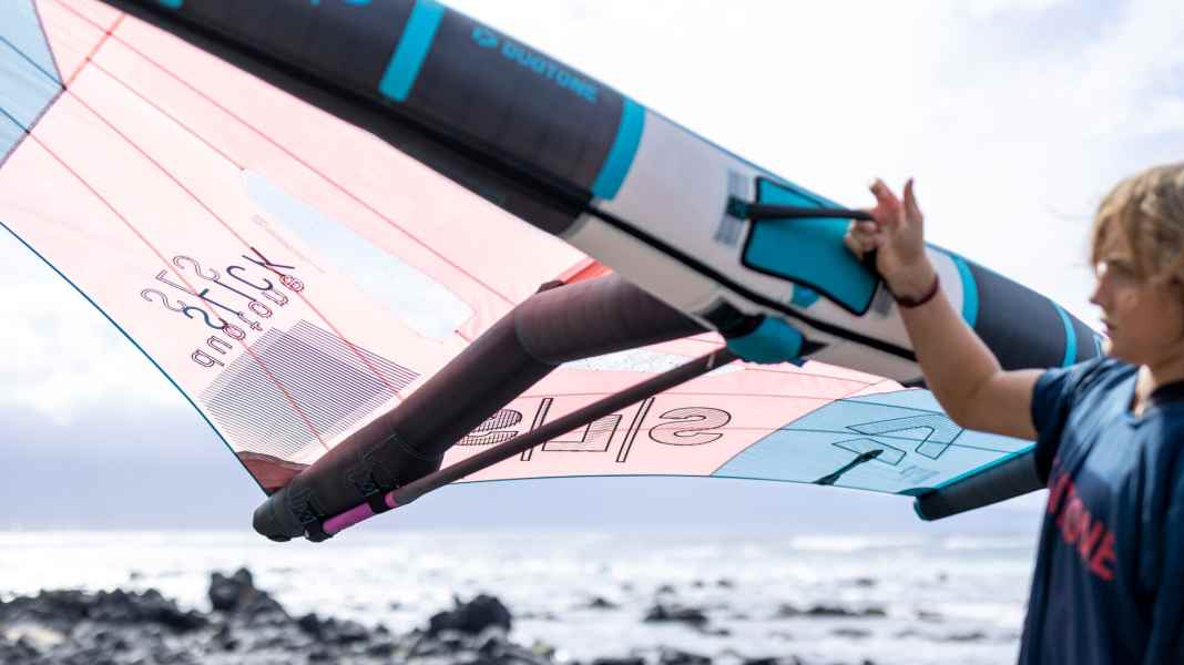 Duotone Miniboom Platinum SLS - thin carbon boom for slick wings