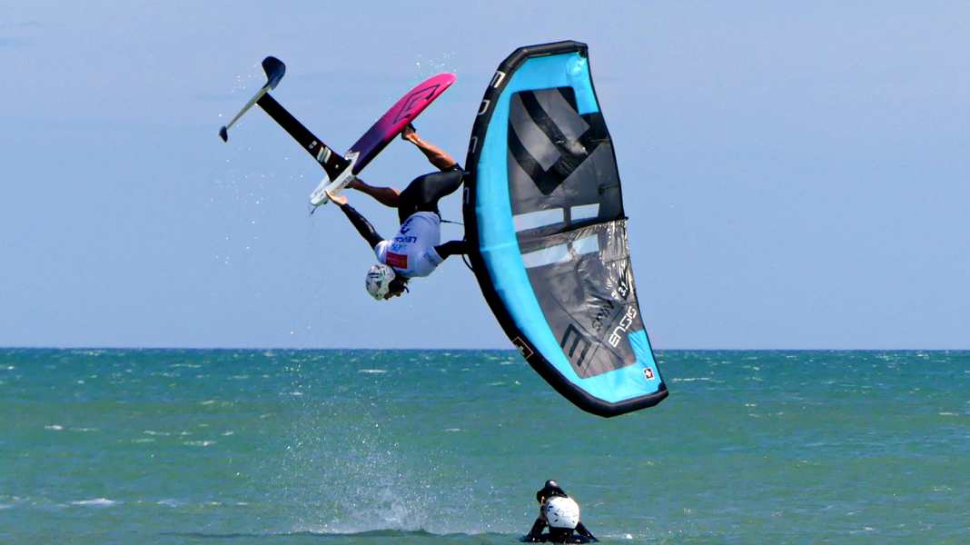 GWA Wingfoil World Cup Leucate - over 80 participants at the start