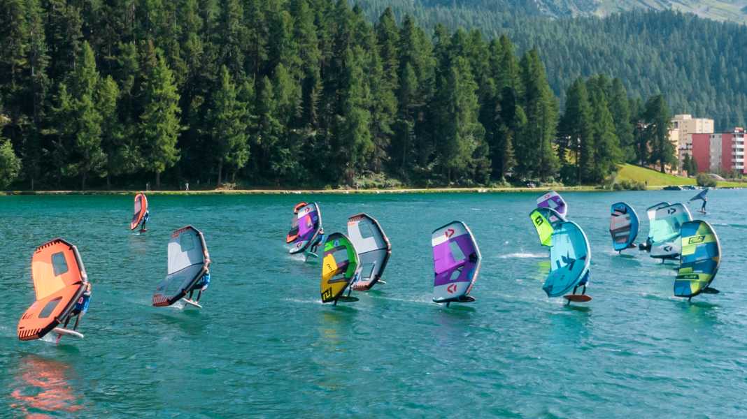 Die Highlights vom GWA Wingfoil Race St. Moritzersee