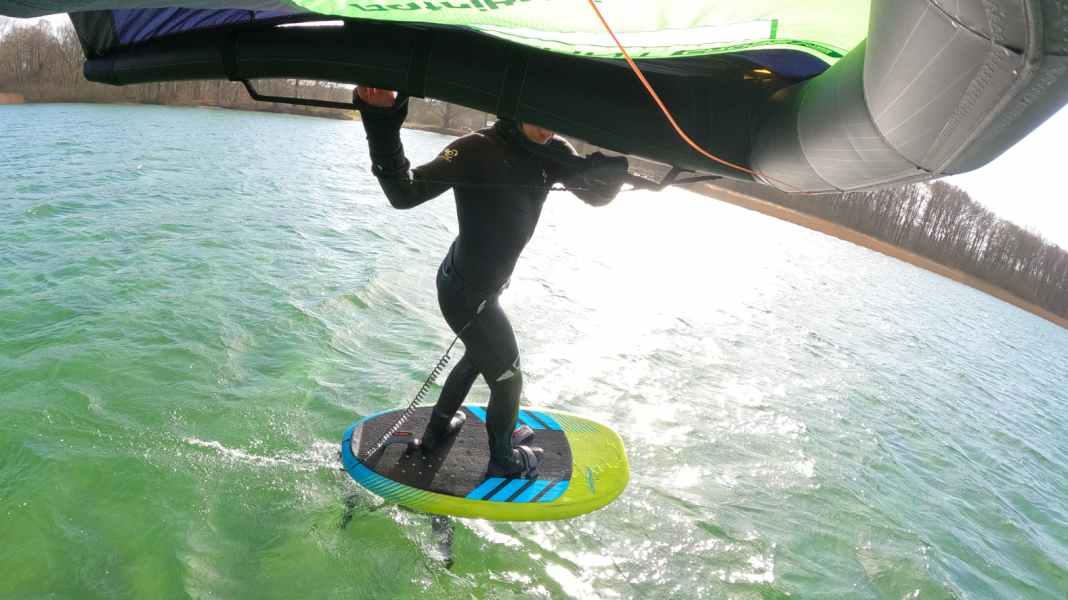 The Slingshot Wing Craft V2 in test - compact new development