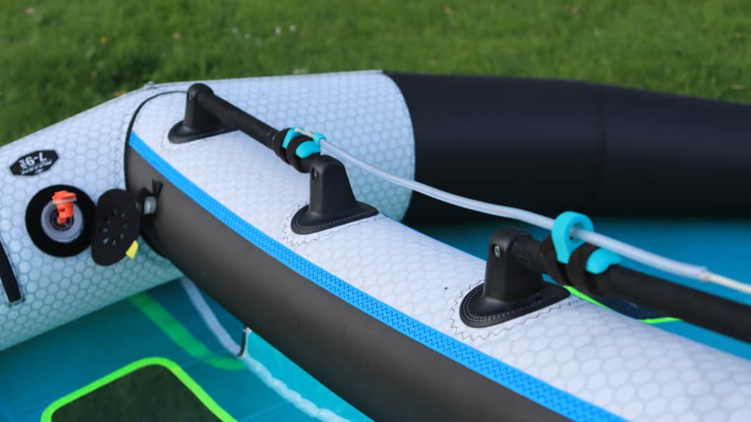 Artness: The retractable trapeze rope for wings in the test