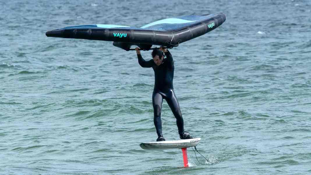 Wingsurfen lernen in der Welle – Flughöhe kontrollieren