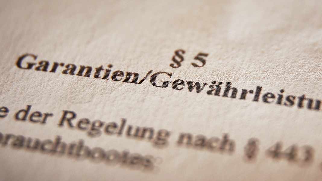 Gebrauchtbootkauf : Wann ist etwas „zugesichert“?