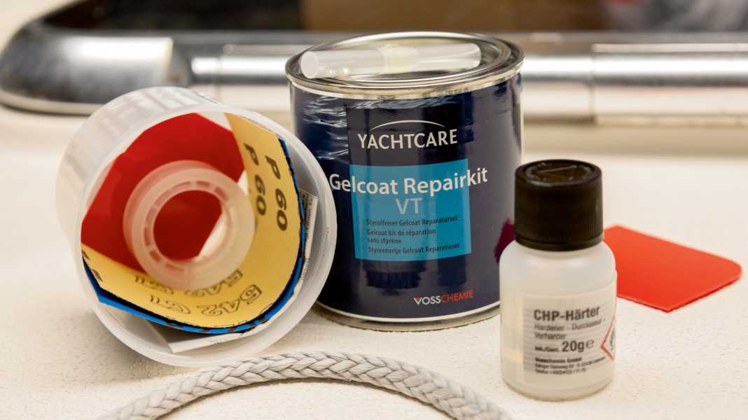 Werkstatt: Gelcoat reparieren – welches Mittel für welchen Schaden?