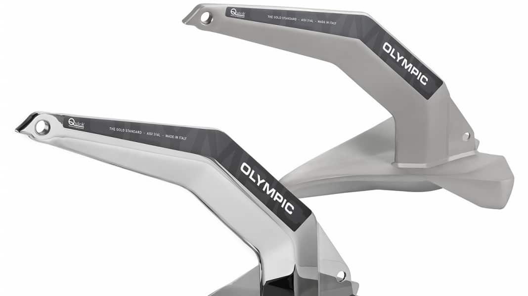 Deck equipment: anchors of various sizes from Quick