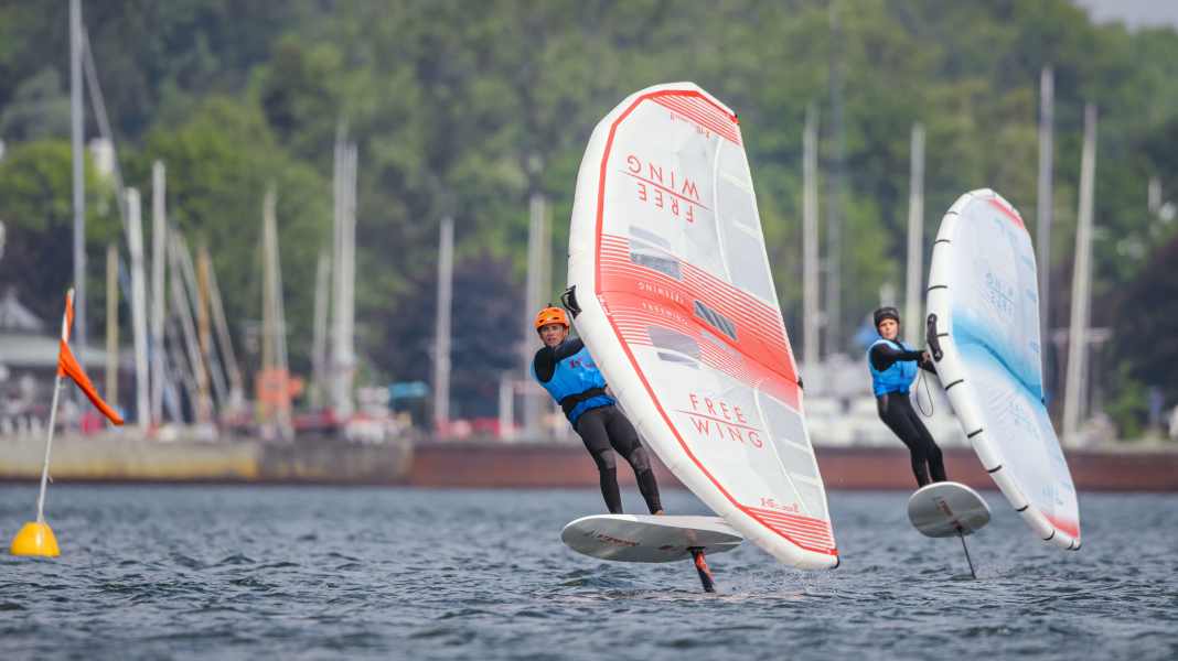Settimana di Kiel: gare di alette, coaching per giovani talenti e iQFOiL sulla sponda orientale del fiordo di Kiel