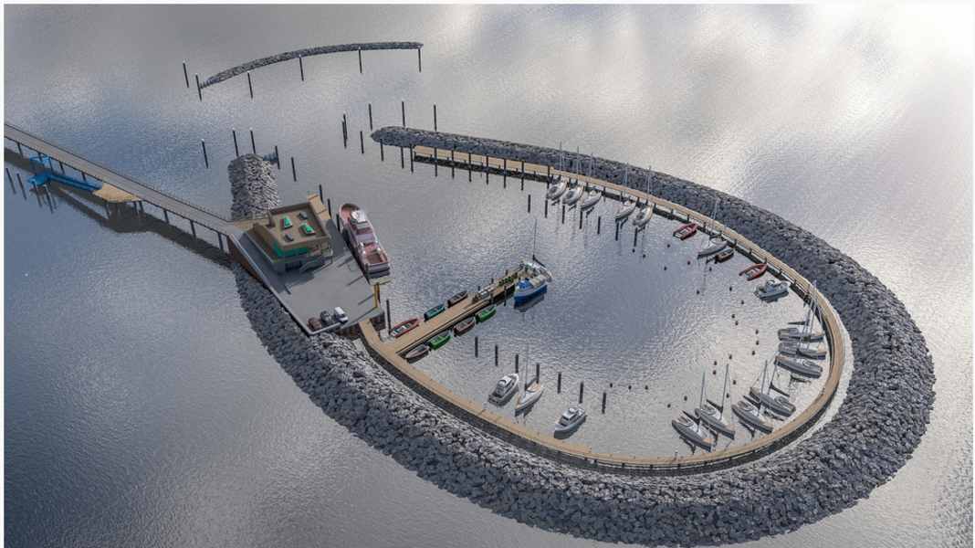 Fischland-Darß-Zingst : la construction du port de l'île de Prerow a commencé
