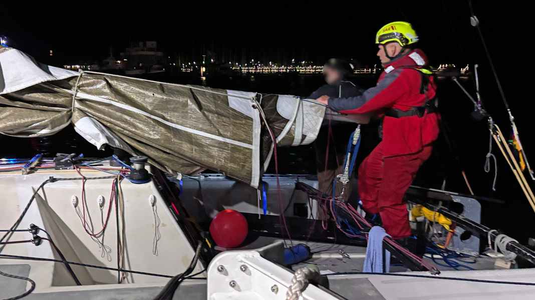 Détresse en mer : prise d'eau - opération de sauvetage au large de Heiligenhafen