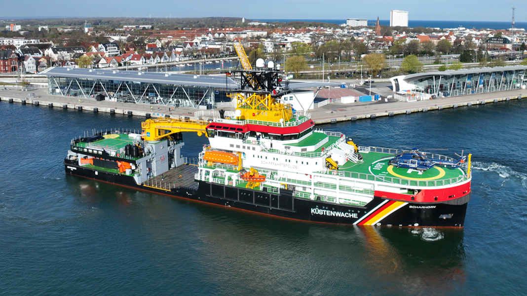 Mehrzweckschiff: Neubau “Scharhörn” - Hightech für mehr Sicherheit auf See