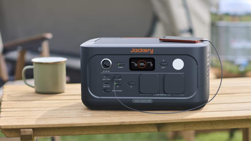 Jackery Explore 500 V2: Kompakte Powerstation für kleine Sportboote
