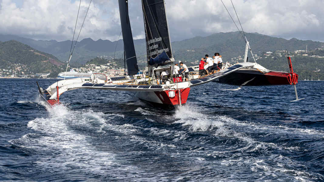 RORC Transatlantic Race : nouveau record de multicoques pour "Maserati