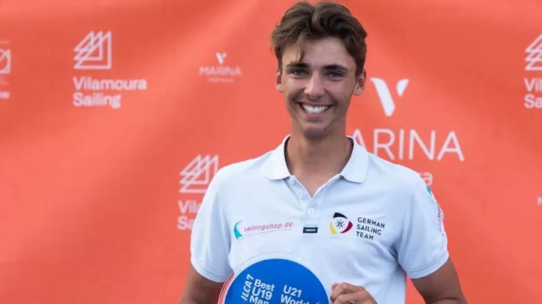 Campionato del mondo U21 a Ilca 7: Ole Schweckendiek è campione del mondo - Buhl si congratula
