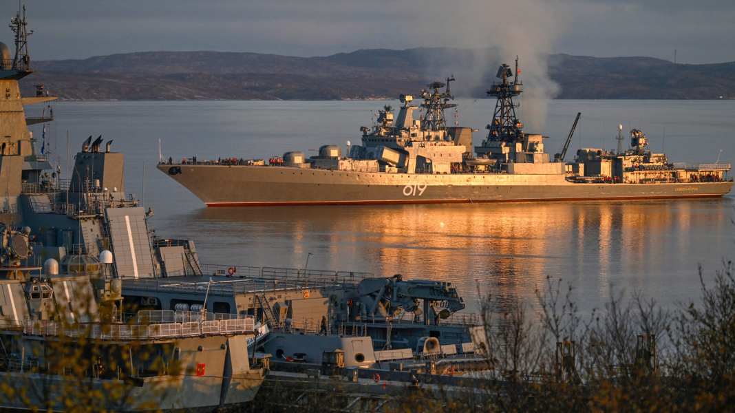 Shadow fleet: Russia sends destroyer "Severomorsk" to the Baltic Sea
