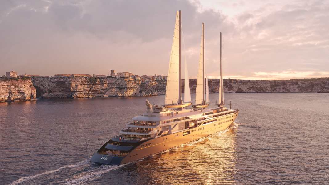 Navires de croisière à voile : Orient Express pose la quille de son deuxième yacht de luxe