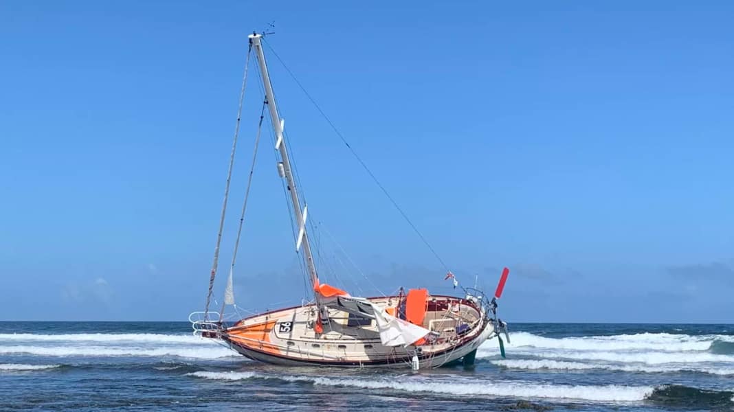 Golden Globe Race 2022: Schiffbruch bei Guy deBoer auf den Kanaren
