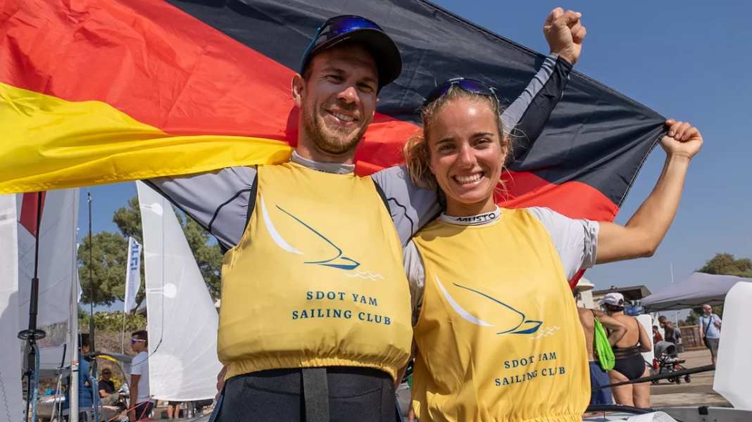 470er-Mixed-WM: Luise Wanser und Philipp Autenrieth holen ihr Gold