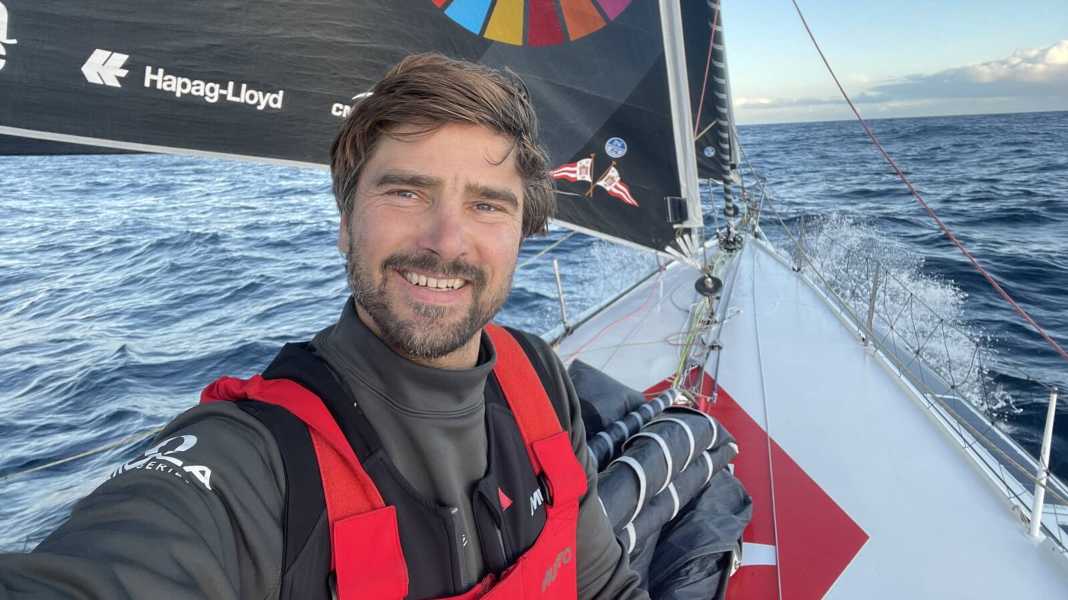 Intervista a Boris Herrmann: "Avevamo il sorriso stampato in faccia durante le prove sottovento".