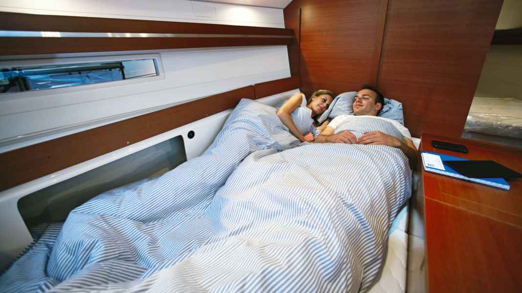 Sistemi di riposo: Buona notte: più comfort a bordo per un sonno riposante