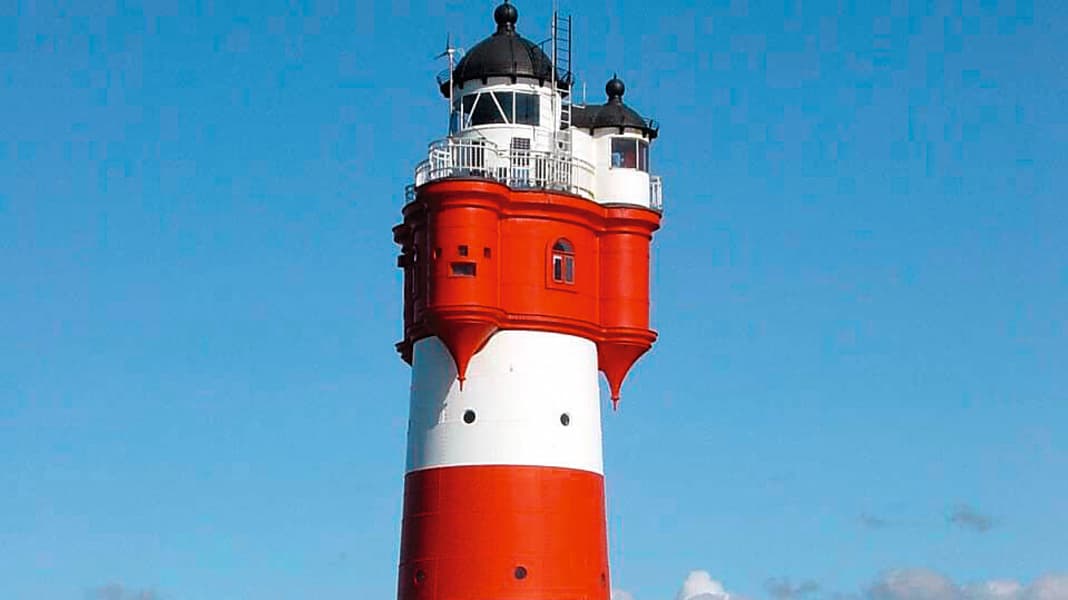 Faro di Roter Sand: monumento marittimo in pericolo
