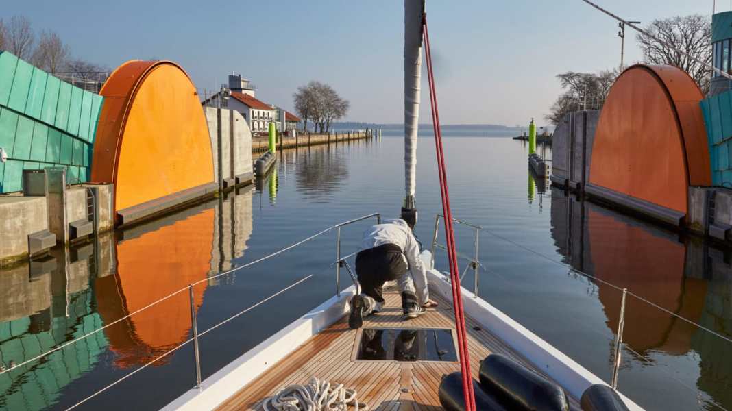 Pianificazione della crociera: il passaggio nella barriera di Greifswald è limitato tutto l'anno