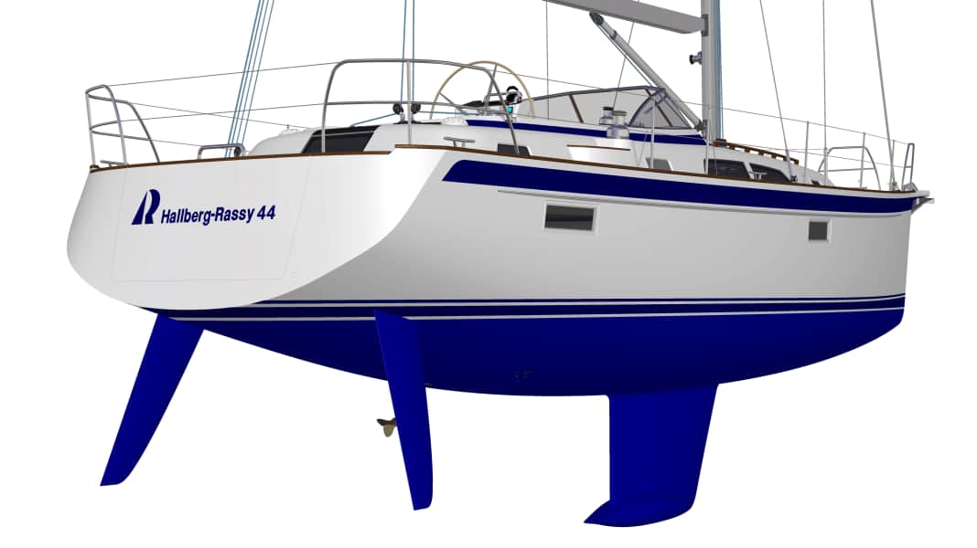 Hallberg-Rassy 44: A lot new, but still an HR