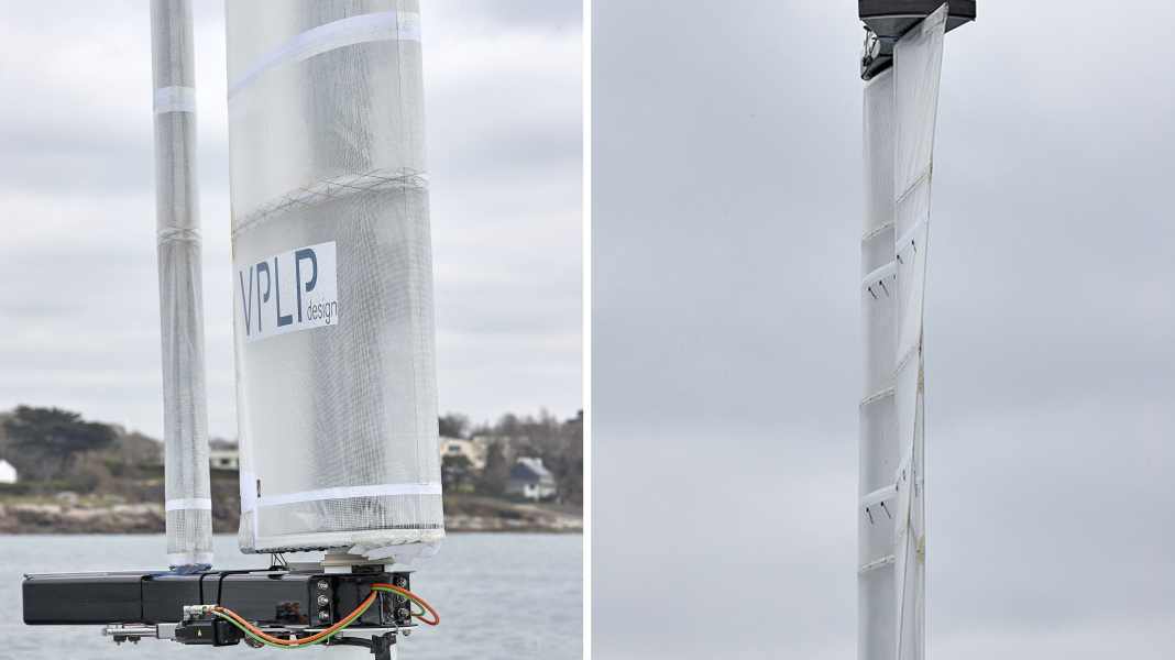 VPLP Oceanwings: Wing rig 2.O: completamente automatico e riavvolgibile