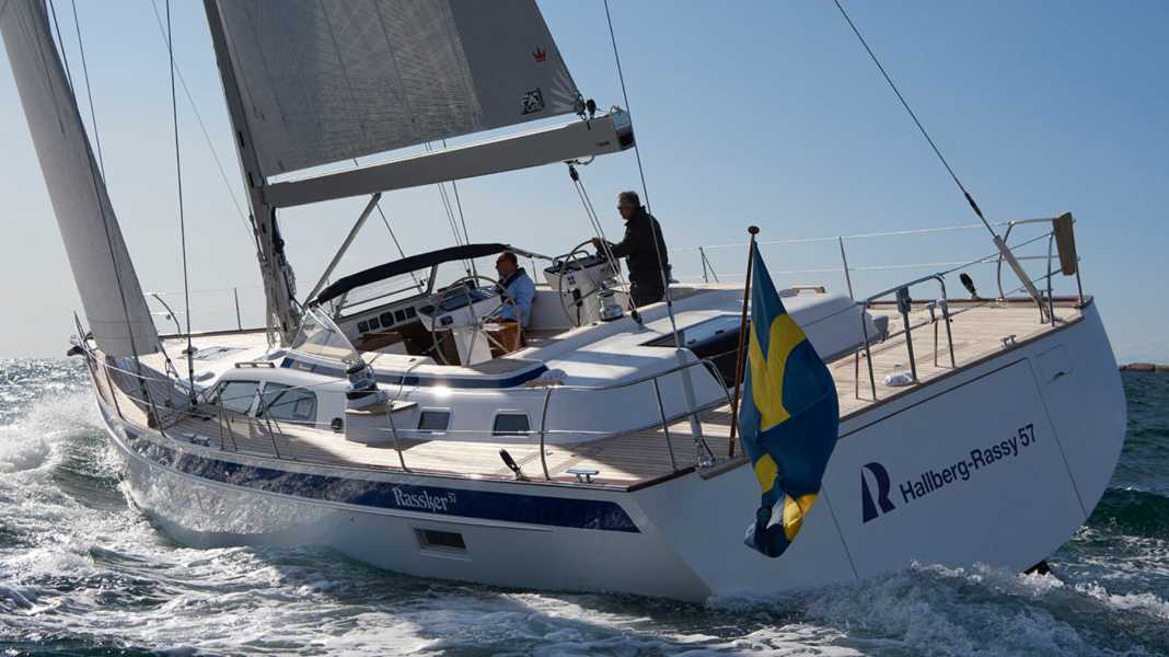 Costruzione di yacht: Hallberg-Rassy 57: lusso puro sul banco di prova