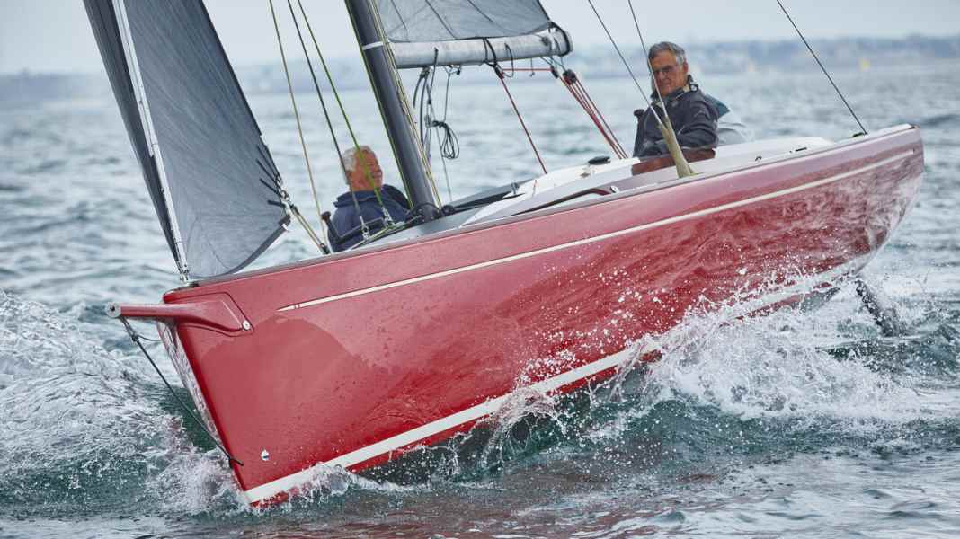 Already sailed: In front of the lens: the new Tofinou 9.7 in the YACHT test
