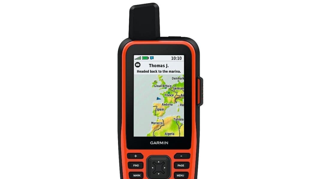 Navigation: Garmin GPSMAP 86i: Handheld GPS with emergency call function