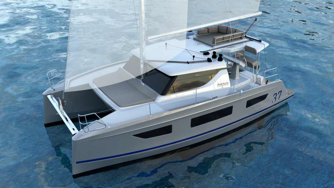 Nuove barche: Aventura 37: piccola, compatta ma già dotata di lounge sul flybridge