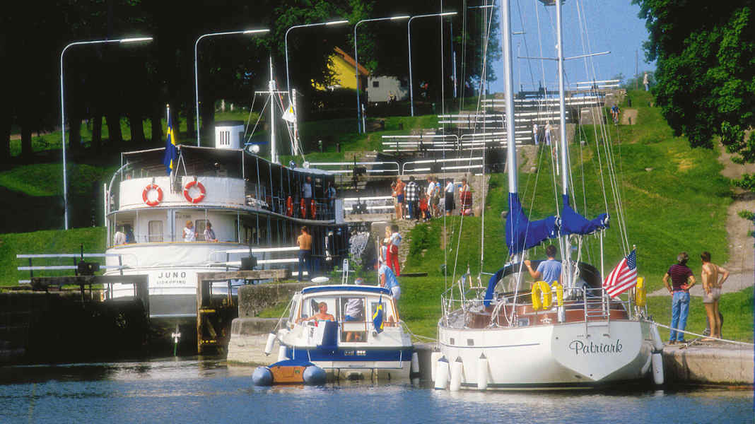 Sweden: Göta Canal is very popular