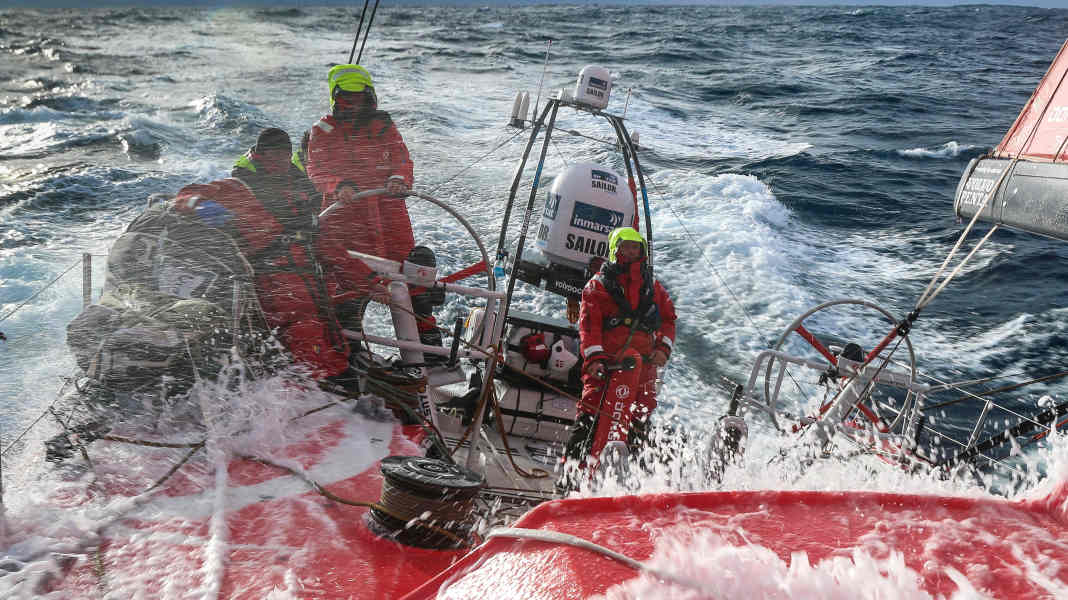 Volvo Ocean Race: Wilder Ritt im Southern Ocean