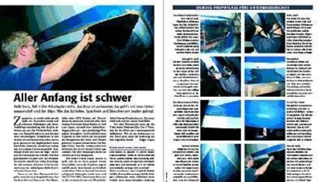 T&T - News: How to refurbish the underwater hull correctly